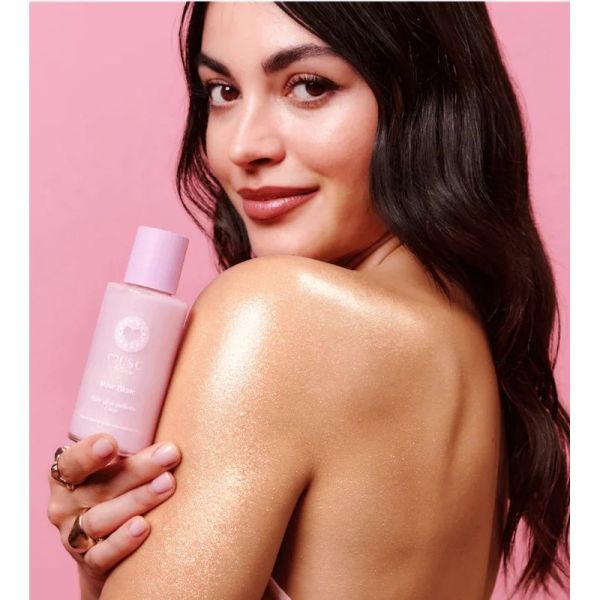 Huile Glow Pailletée - Musc Blanc - 100 ml