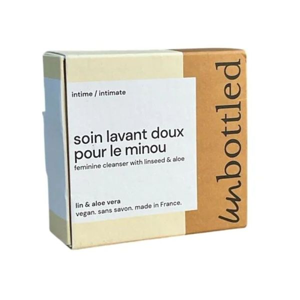 Soin lavant doux pour le minou - 90 g