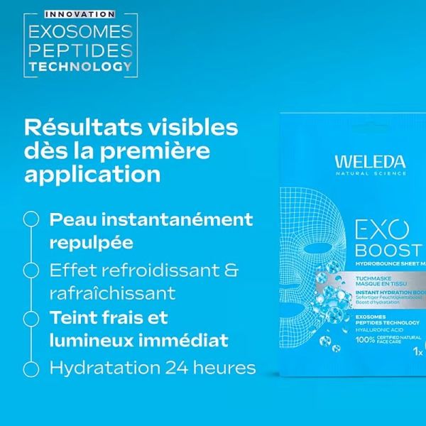 Weleda Exo Boost Hydroboun Masq Tissu20Ml