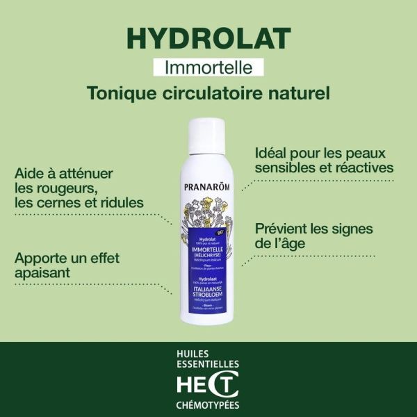 Hydrolat d'Immortelle (Helichryse) - Bio - 150 ml