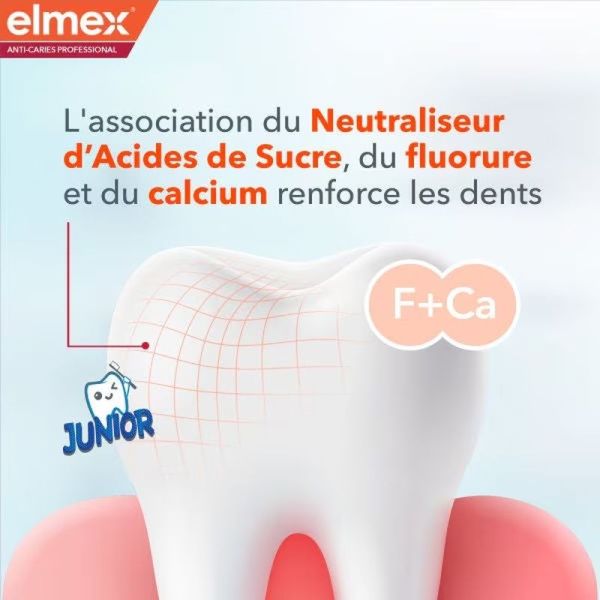 Dentifrice Junior Color Changing Anti-Caries Professional - 75 ml