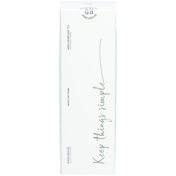 HEARTLEAF 77+ HYALURON - Tonique Apaisant - 250 ml