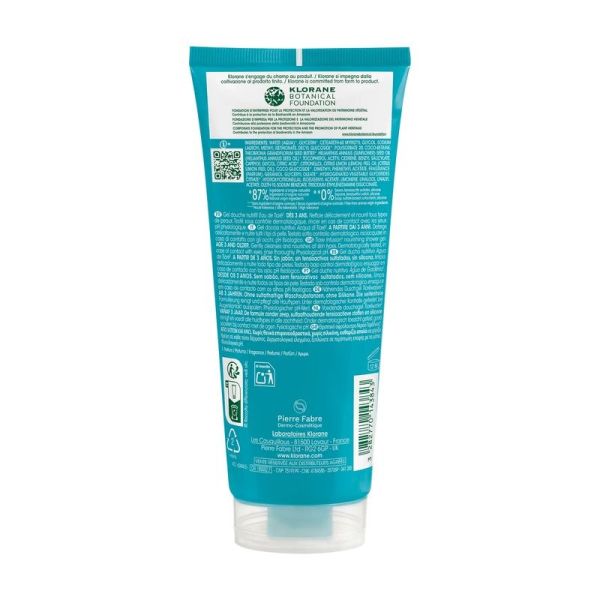 Gel douche au parfum Eau de Tiaré - 200 ml