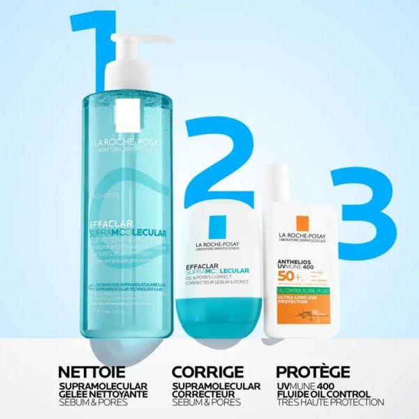 Correcteur Sebum et Pores Effaclar Supramolecular - 40 ml