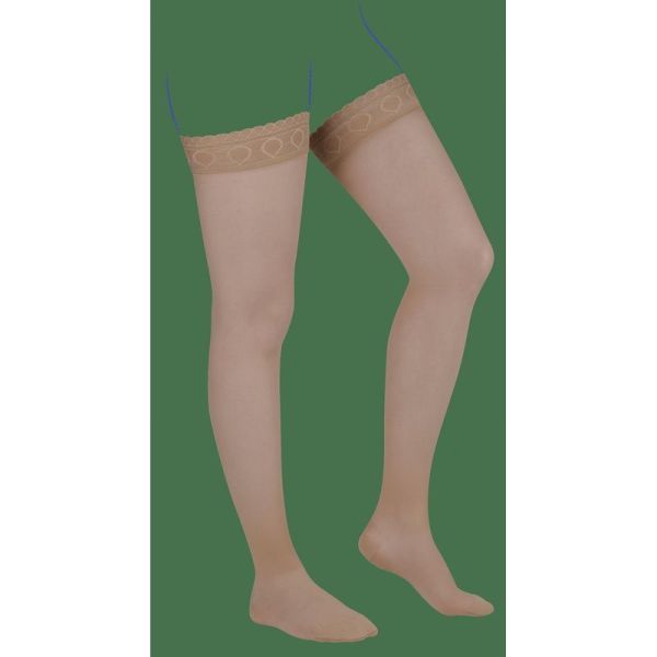 Thuasne Venoflex Incognito Absolu Bas de Contention Classe 2 - Taille 2 Normal Naturel