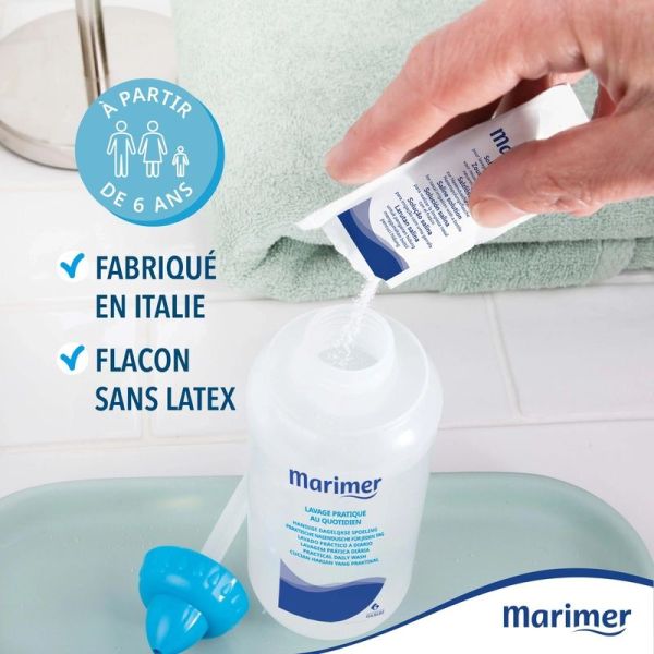 Lavage Nasal - 1 flacon 240 mL et 30 sachets