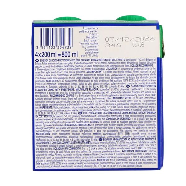 Boisson Fruitée - 4 x 200 ml