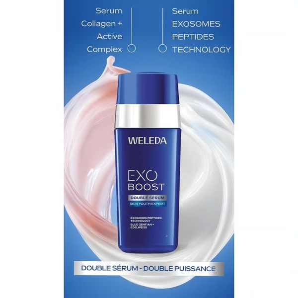 Double Sérum Gentiane Bleue et Edelweiss EXO BOOST - 30 ml