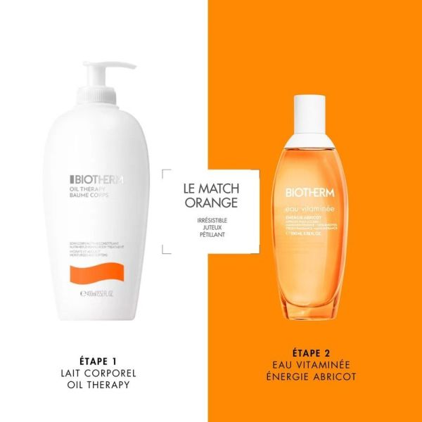 Eau Vitaminée Énergie Abricot - 100 ml