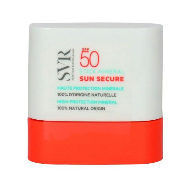 Svr Sun Secure stick minéral SPF50 10g