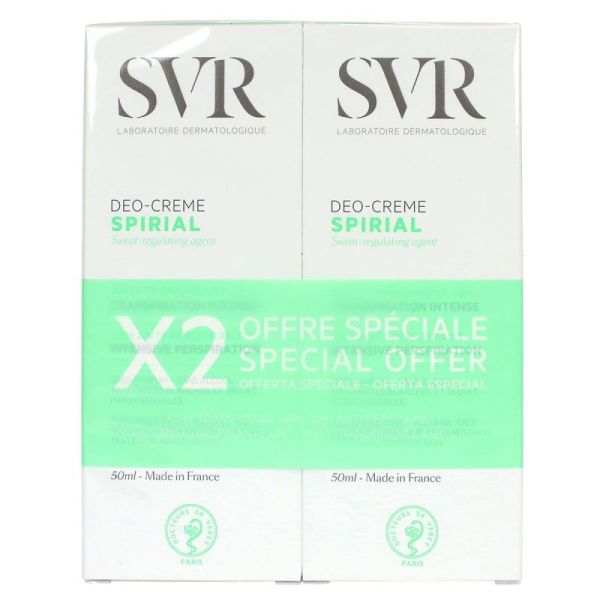 Svr Spirial Duo Deo-Creme 50Ml