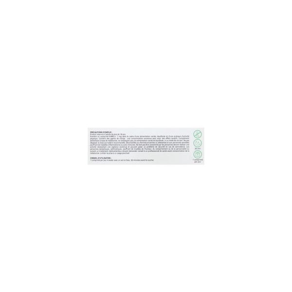 Mélatonine 1 mg - 60 comprimés bi-couches
