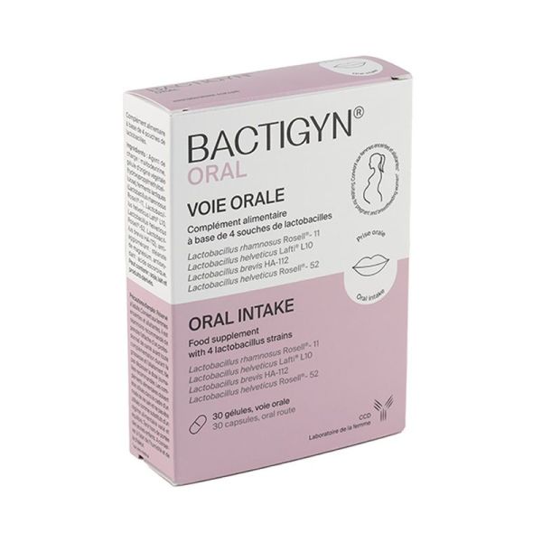 Bactigyn Oral - 30 gélules