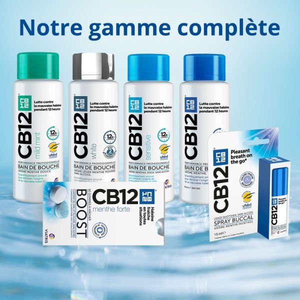 Bain de Bouche Sans Alcool - Arôme Menthe - 500 ml
