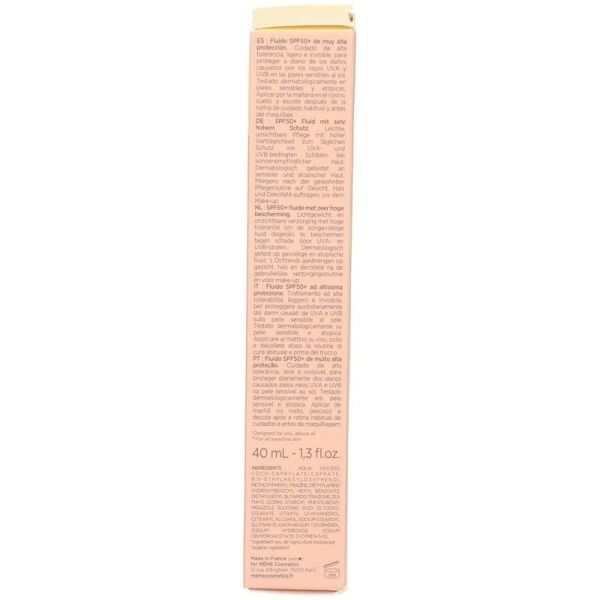 Le Fluide Solaire Très Haute Protection SPF50+ - Visage - Peaux Sensibles - 40 ml