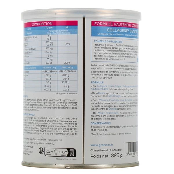 Collagène+ Beauté - Tropical - 220 g