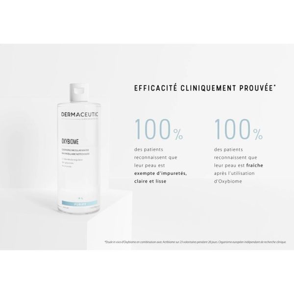 Eau Micellaire Nettoyante OXYBIOME - 100 ml
