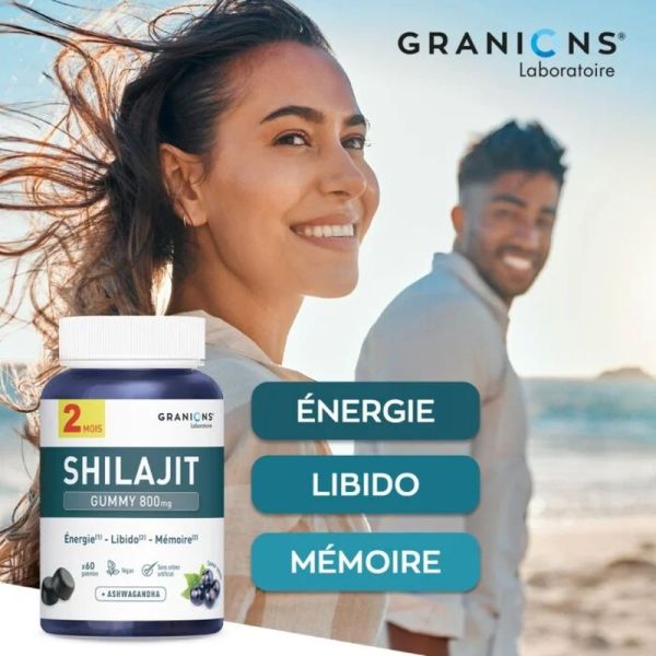 Shilajit gummies - 800 mg - 60 gummies