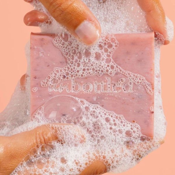 Gel Douche Sans Bouteille - Rose & Karité - 110 g