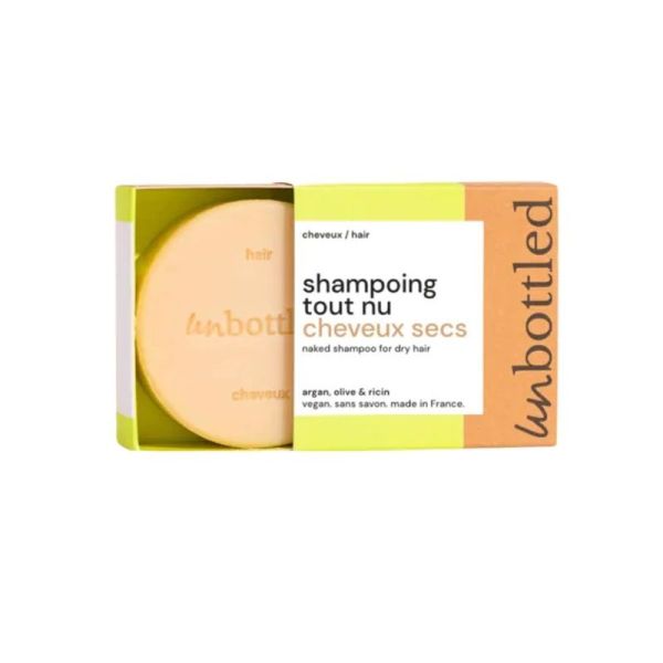 Shampoing solide tout nu cheveux secs - 75 g