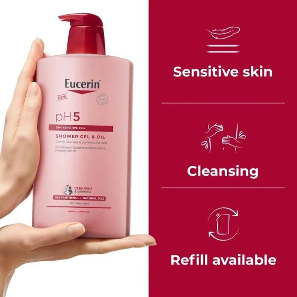 pH5 Gel-Huile de Douche - 1000 ml