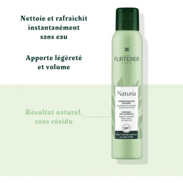 Shampoing Sec Invisible Naturia - 75 ml