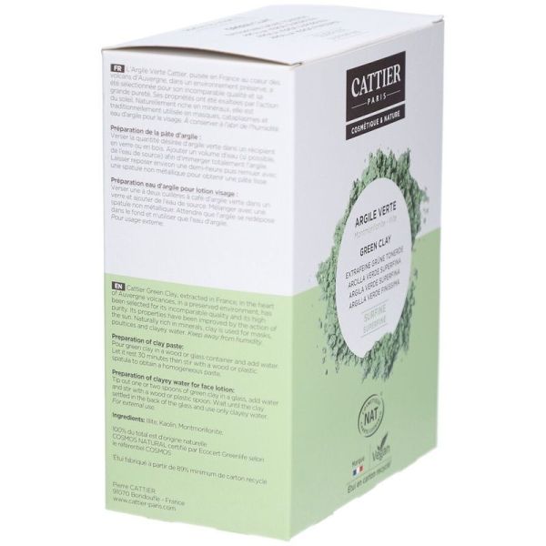 Argile verte surfine - Vrac - 750 g