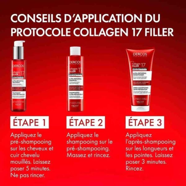 Shampooing Ultra Réparateur Collagen 17 Filler - 200 ml