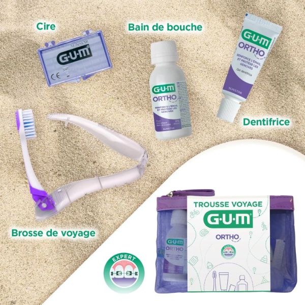 Kit voyage Orthodontie - trousse de 4 produits