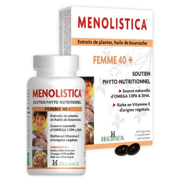 Menolistica Femme 40+ Menopause - 120 capsules