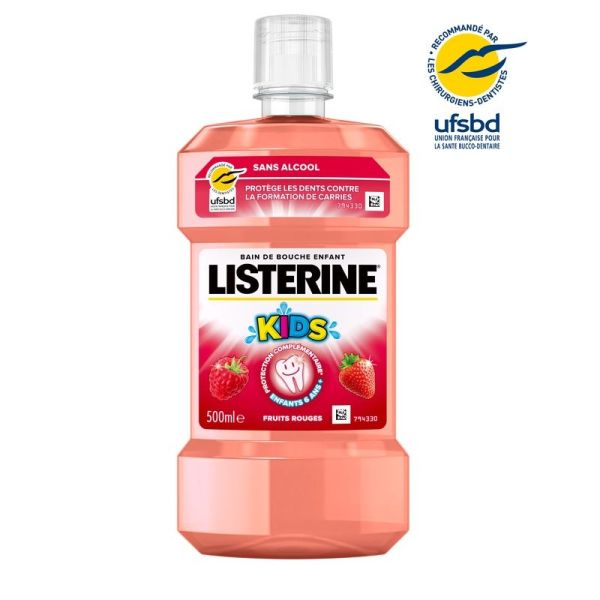 Bain de Bouche Kids goût fruits rouges - 500 ml