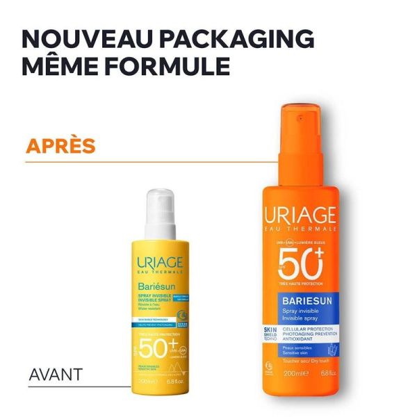 Spray Invisible SPF50+ Bariésun - 200 ml