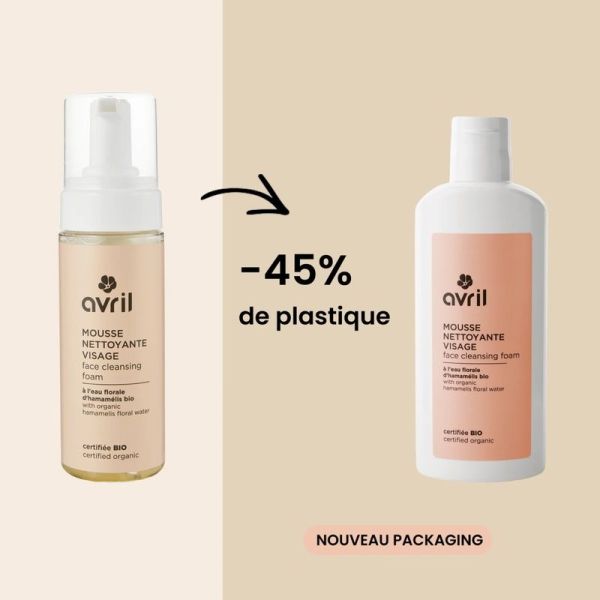 Mousse nettoyante visage - 150 ml