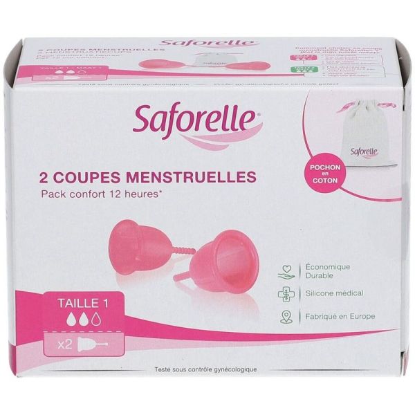 CUP PROTECT - Coupe Menstruelle Taille 1 - 2 coupes menstruelles