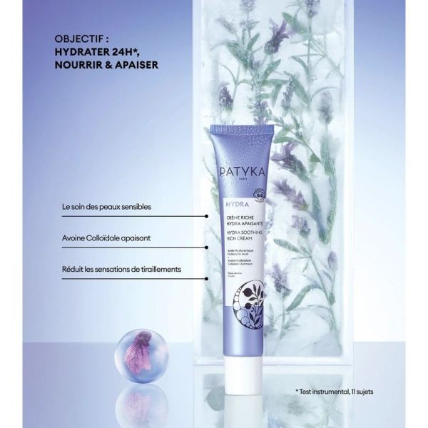 Crème Riche Hydra Apaisante HYDRA - 40 ml