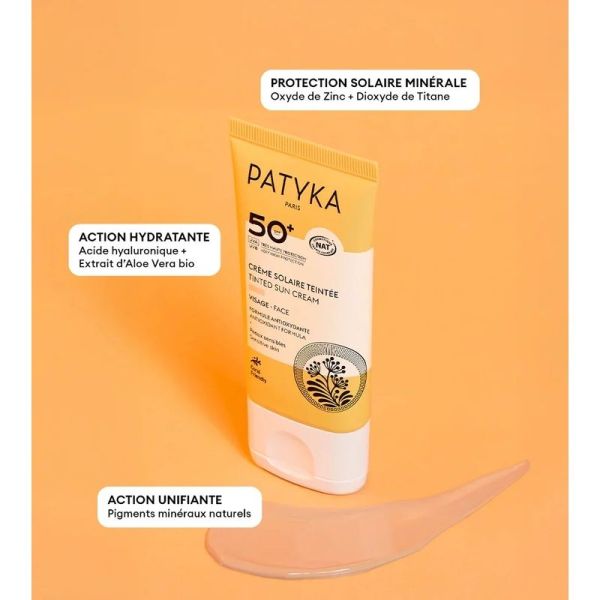 Crème Solaire Teintée Visage SPF50+ - Teinte Medium - 40 ml