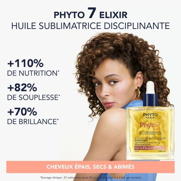 7 Elixir Coffret Elixir Huile Intense - 100 ml + 50 ml