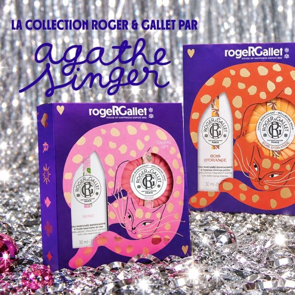 Coffret Noël Savon Bienfaisant + Eau parfumée Bienfaisante 30 ml - Gingembre Rouge
