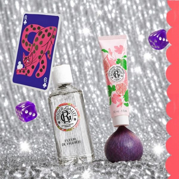 Coffret Noël Eau Parfumée Bienfaisante + Crème Mains Bienfaisante - Fleur de Figuier - 2 x 30 ml