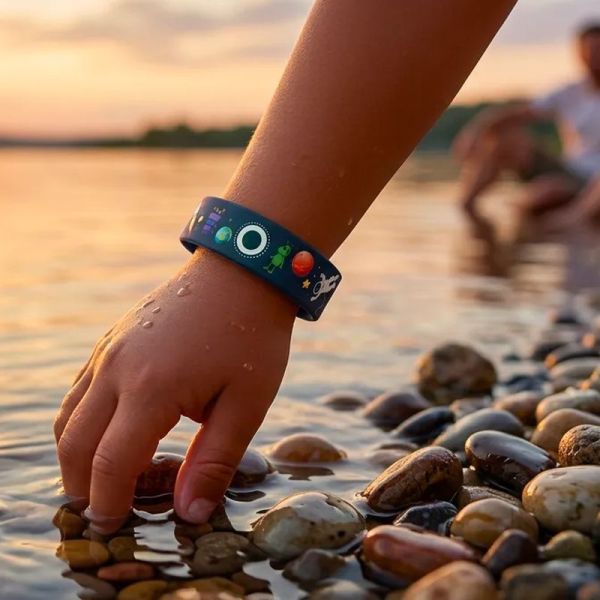 Bracelet Anti-Moustiques - Junior - 1 bracelet + 1 recharge de 6 ml