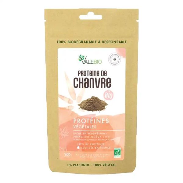 Protéine de Chanvre Bio - 200 g