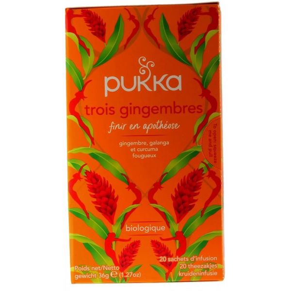 Infusion Trois Gingembres Sachets x 20