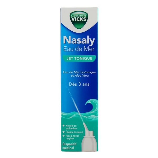Eau de mer jet tonique Nasaly - 120 ml