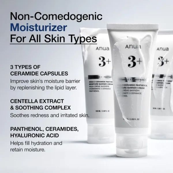 3 Ceramide Panthenol Moisture Barrier Cream - 100 ml