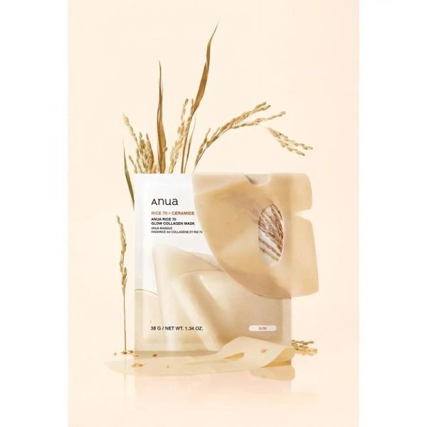 Masque Radiance au Collagene et Riz 70 RICE 70 + CERAMIDE - 4 Unites