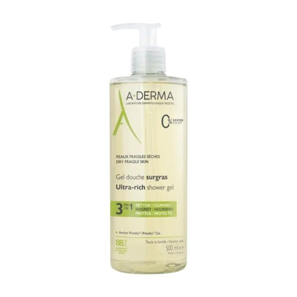A Derma Indisp Gel Dch Surgras 500Ml