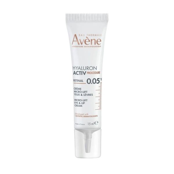 Crème Micro-Lift Yeux & Lèvres - 0.05% Rétinal HYALURON ACTIV PROCEDURE - 15 ml