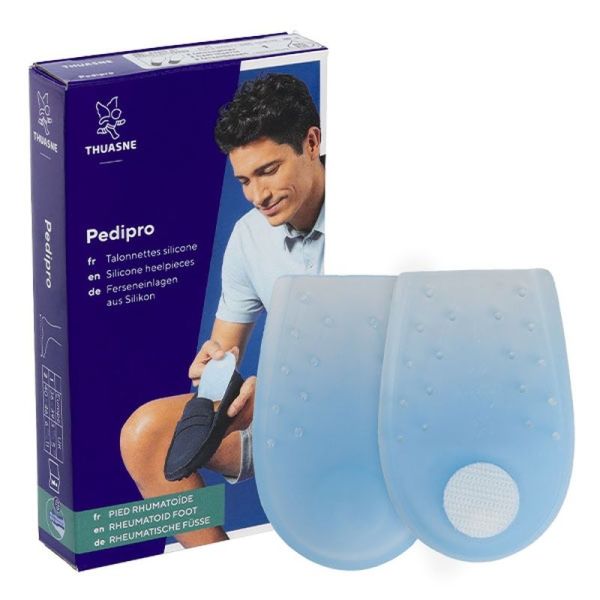 Pedipro Talonnettes anti-choc en silicone - Taille 2