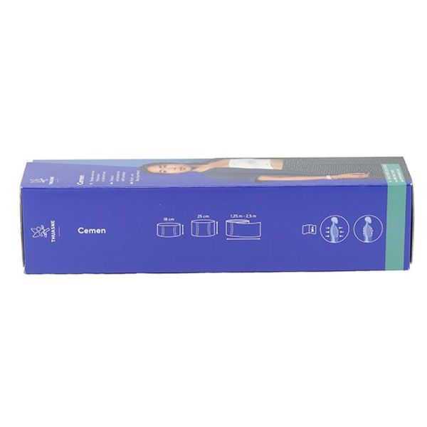 Cemen Bande ceinture thoracique - 25 cm x 2,50 m