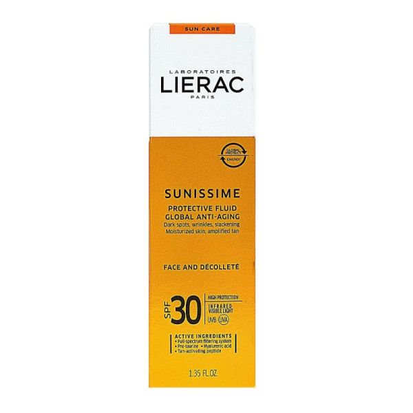 Lierac Sunissime fluide protecteur anti-âge SPF30 40ml